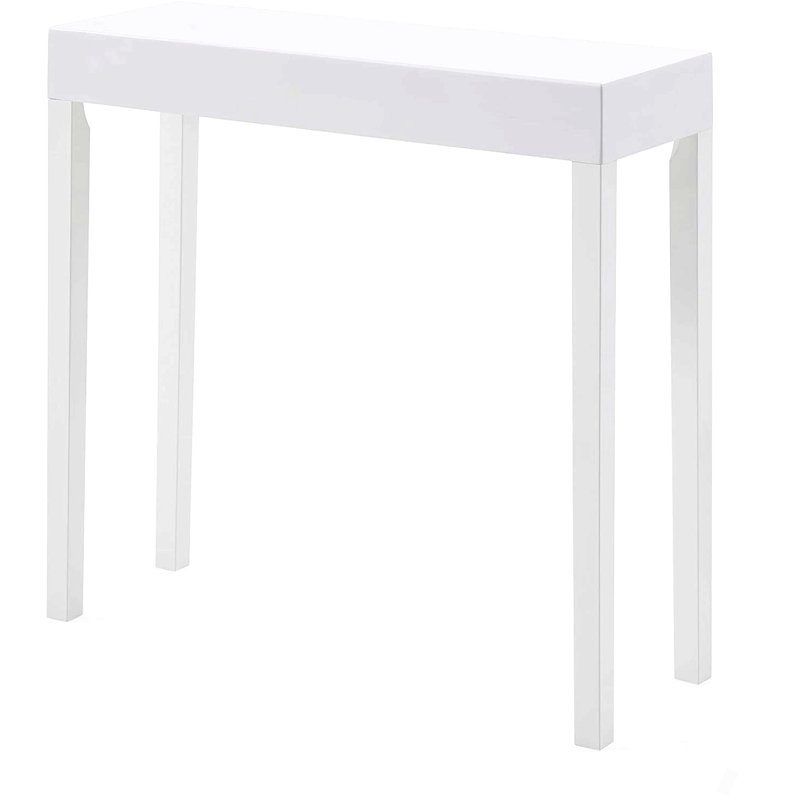 Modern Amy Console Table, Sofa Table, White