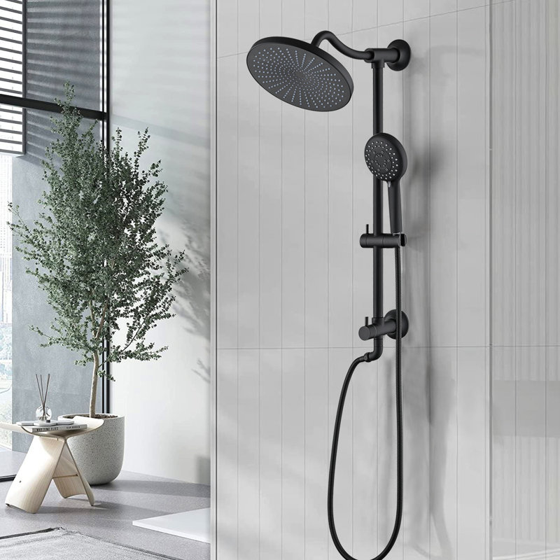 Pomme de douche double Rain