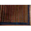 Tapis oriental rayé Gabbeh Kashkoli fabriqué à la main
