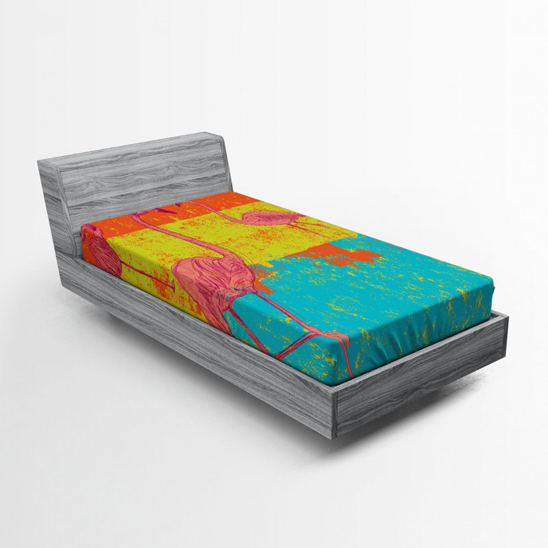 Drap-housse Flamingo, Drap-housse simple TG