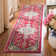 Felty Oriental Fuchsia / Blue Area Rug