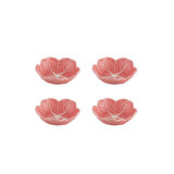 Cabbage Pink Earthenware Dessert Bowl