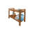 EcoDecors, Earthy Teak Classic Teak Shower Bench, with LiftAid Arms-25158393