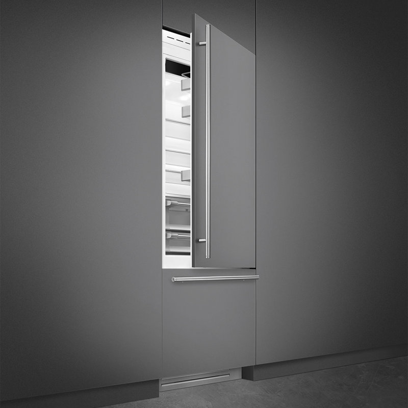 30" Bottom-Mount Refrigerator, Auto Ice Maker, Dual Evaporators And Inverter Compressors, TFT Touch Display