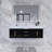 Glasgow 59'' Bathroom Vanity with Acrylic Top-2137606103