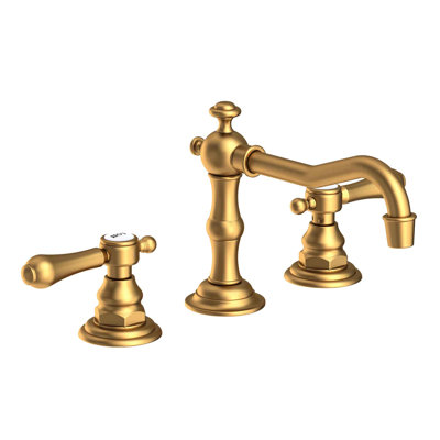 Chesterfield Widespread Bathroom Faucet with Drain Assembly