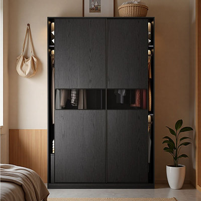Minimalist Black Wardrobe