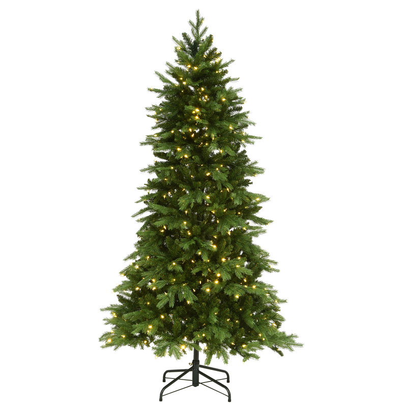 90' H Lighted Artificial Spruce Christmas Tree