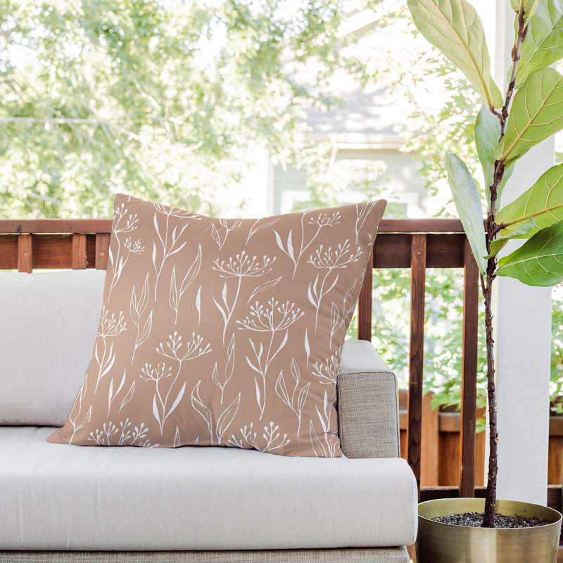 Barlena Reversible Throw Pillow, 26"H x 26"W