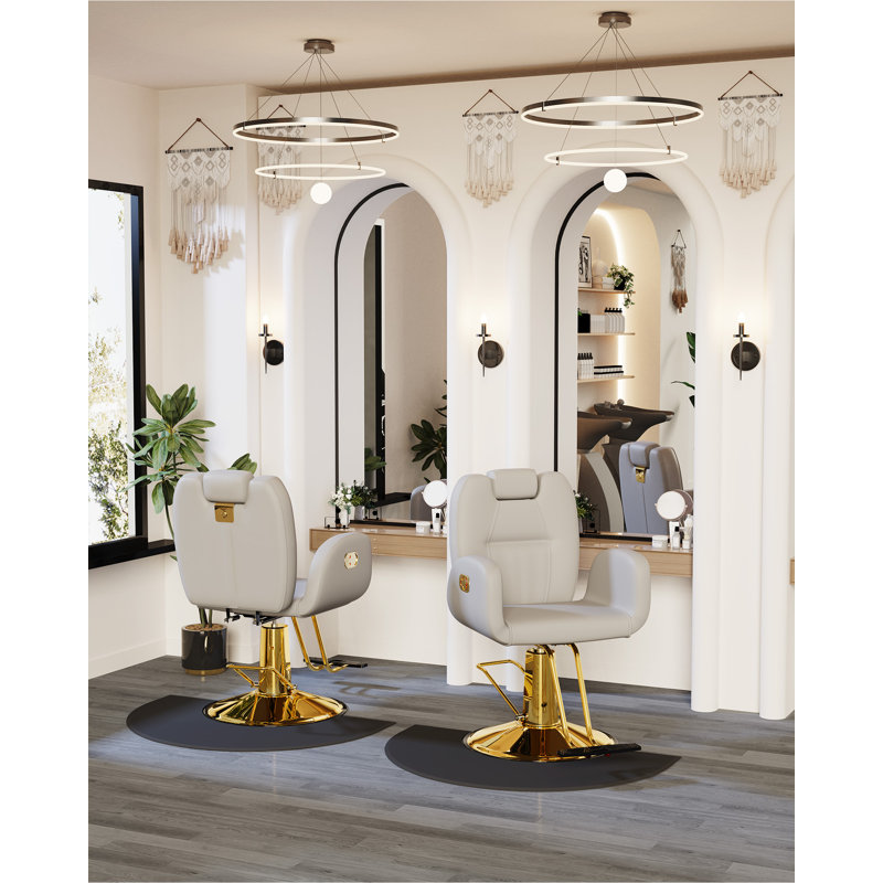 Fauteuil inclinable pivotant manuel de 25 po de largeur, Gris