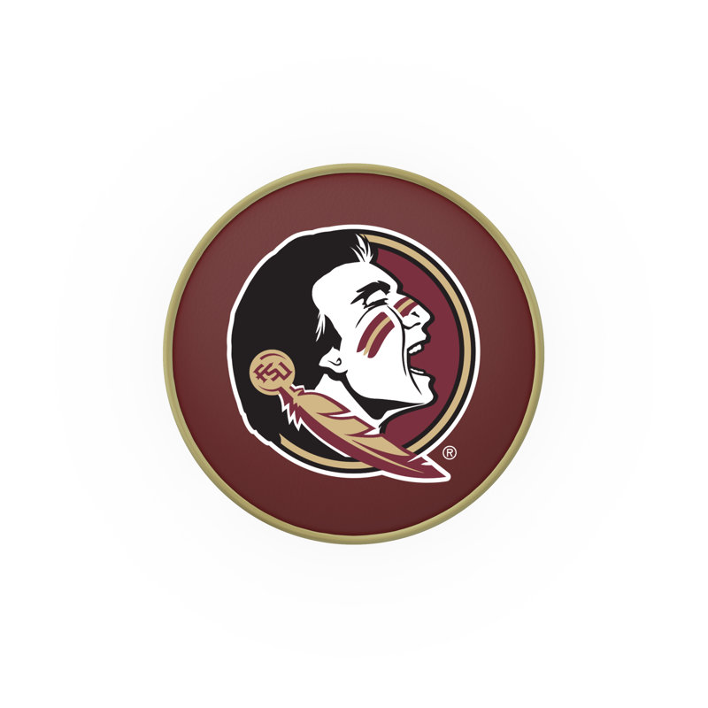 NCAA Swivel Bar & Counter Stool, Bar Stool (30" Seat Height), Florida State (Head)