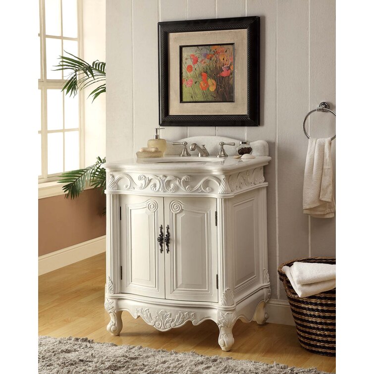 Bathroom Storage Corner Floor Vanity Cabinet - Multiple Colors – Joanna Home