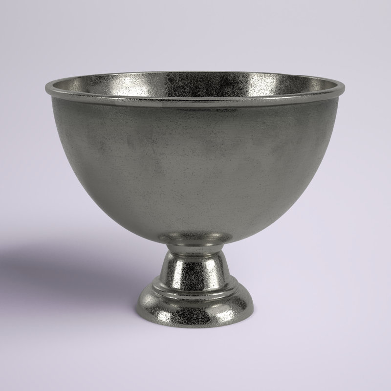 Bol piédestal en nickel