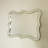 24'' Fleuron Wave-Shape PU Light Luxury Mirror