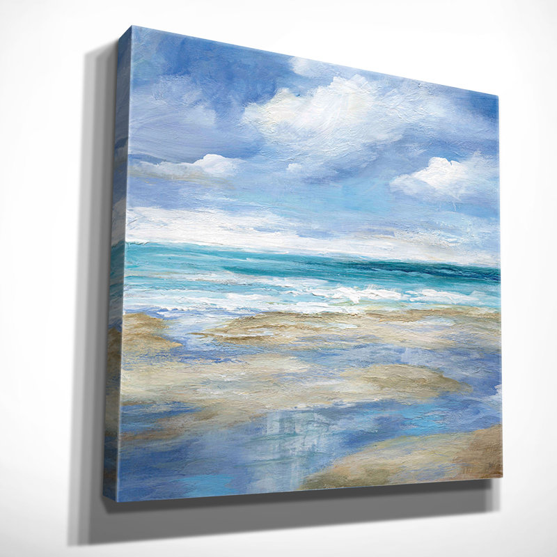 " Washy Coast I " by Nan, 32" H x 32" W x 1.5" D
