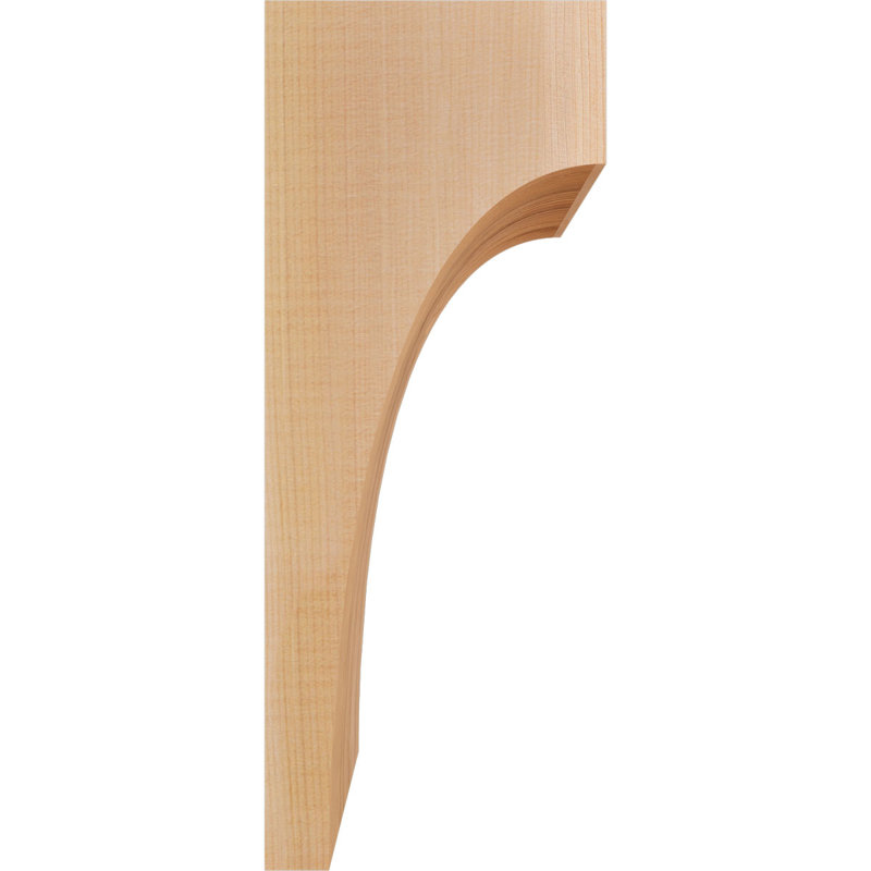 Huntington Corbel, H 14 po x l 5,5 po x P 6 po, Lisse, Cèdre rouge