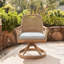 Teak Patio Dining Set with Extendable