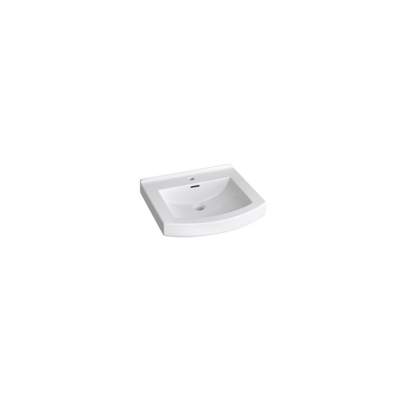 Proflo 19'' White Vitreous China Rectangular Bathroom Sink