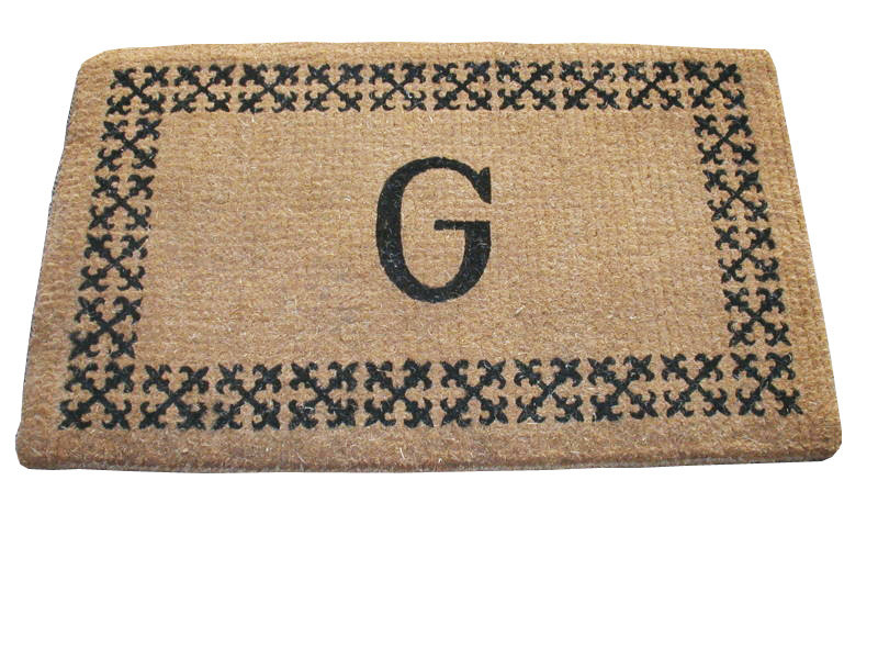 Tapis d'extérieur Balmer Border, Rectangle 2 pi 6 po x 4 pi, F