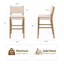 Tabourets de bar avec dossier et coussin amovibles Jayden-1848617203-1848617202