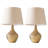 Aafko 56Cm Gold Table Lamp Set-1258688325