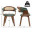 Chaise en bois massif Esterly-1507155622