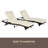 Outdoor Wicker Long Reclining Chair Set Of 2 , Wicker Reclining Lounge Chair Lawn Sunbathing Chairs Recliner Up To 150° Beach Poolside Garden-2047031834