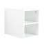 Meuble-lavabo 48 po avec lavabo, fixation murale, 2 portes, petites tablettes, look moderne, armoire en contreplaqué de 48 po, tablette à fermeture douce-1349176108