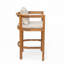 Tabouret d'extérieur en bois