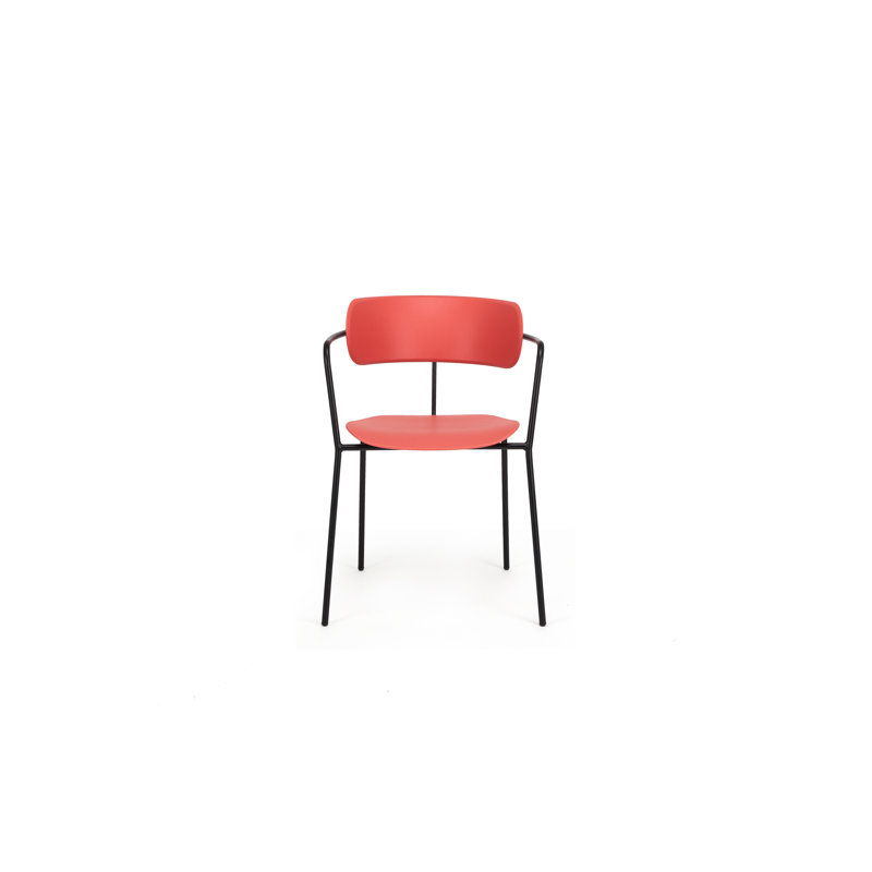 Gammell Dining Chair, Red/Black