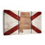 «State Map over Alabama Flag», impression sur toile tendue 3 pièces-2037484892