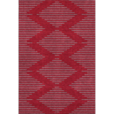 Premium Machine Washable Jahnke AMF1017 Geometric Rug