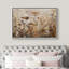 «Neutral Toned Dried Wildflowers Field», reproduction d'art sur toile encadrée-405333720-405333725