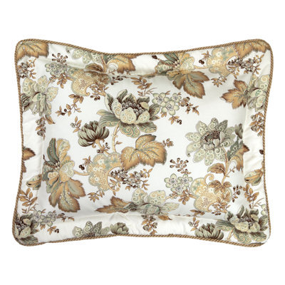 Pontoise Traditional Cotton Floral Sham