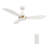 Fayette 52'' Smart Ceiling Fan With Remote, Light Kit IncludedWorks With Google Assistant And Amazon Alexa,Siri Shortcut.-70836607