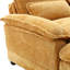 Grand canapé modulaire en U en chenille de style uni We Win pour un rassemblement confortable et relaxant