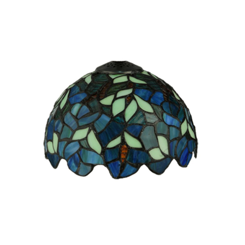 8" Wide Nightfall Wisteria Shade