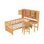 Lit plateforme simple en bois multifonctionnel-1883659472