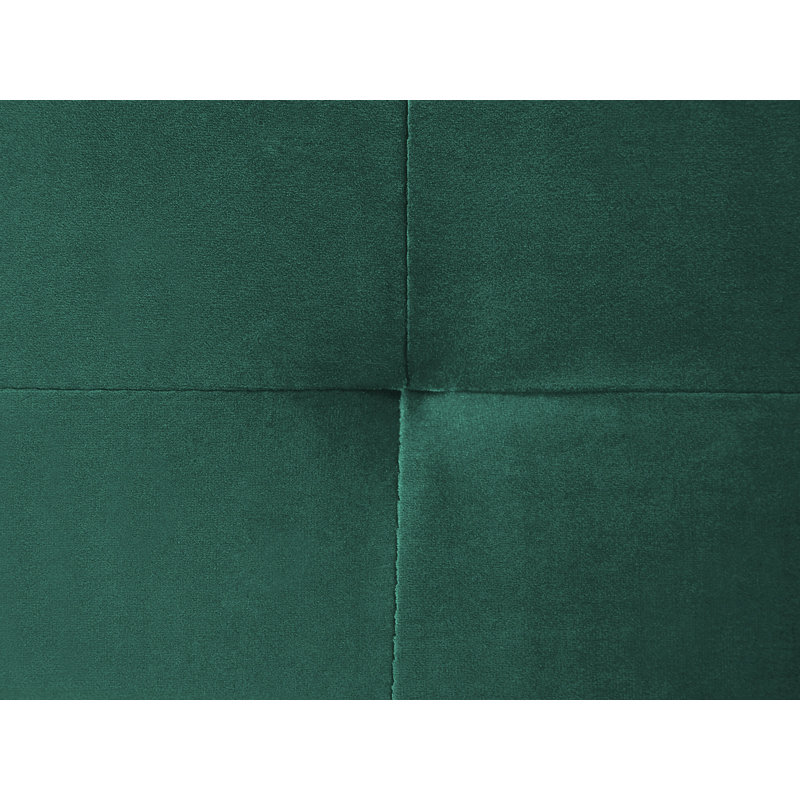 Ornelas 5 Seater Velvet Sofa & Chaise, Green