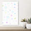 «Dreamy Pastel Doodles Delicate Dreamy Playful Landscape Nature», reproduction d'art-136318399