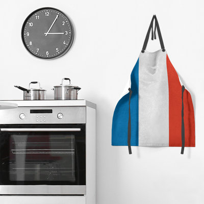 No Pattern Bib Apron