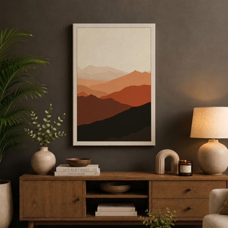 Print, 36x24 - 91.4 x 61.0 cm, Taupe Border