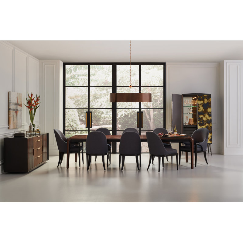 Caracole Classic Walnut Wood Dining Table, Walnut