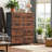 Wassil 8 Drawer 31.5''W Double Fabric Dresser With Wood Grain Prints-738112889