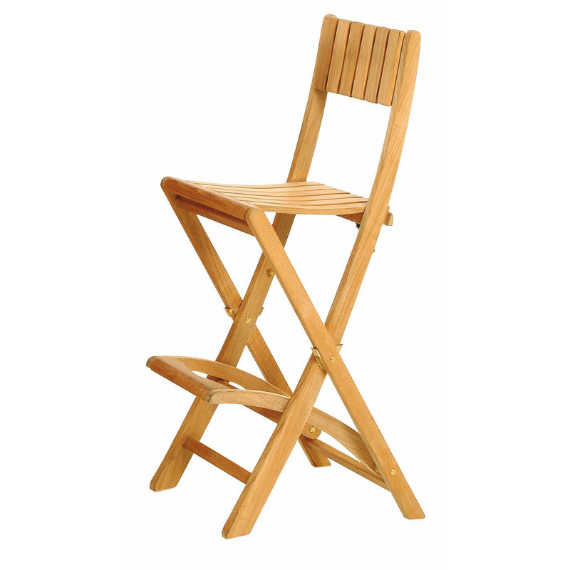 Tabouret de bar de patio pergoletta Teak