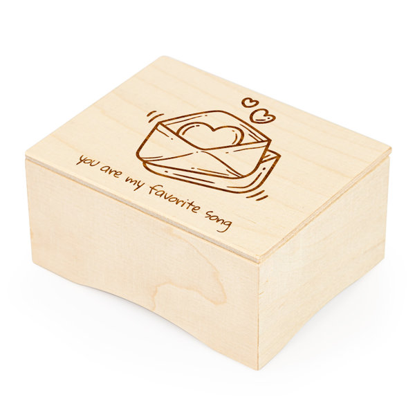 zarify 160 Piece Wooden Memory Box Set | Wayfair.co.uk