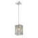 Luminaire suspendu rectangulaire 1 lumière Alezay