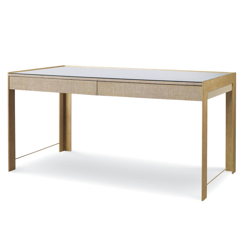 Carrier and Company Case Glass Writing Desk