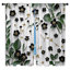 Rideaux de fenêtre à motif floral obscurcissant et obscurcissant - 2 panneaux
