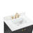 Adele 30'' Free Standing Single Bathroom Vanity with Quartz Top-92319976-92319977